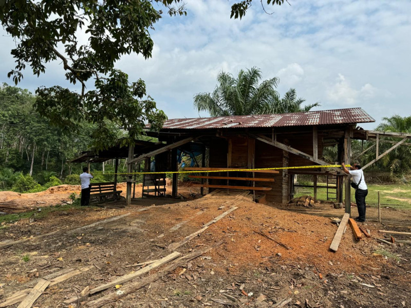 Antisipasi Ilegal Logging, Polres Kampar Laksanakan Patroli dan Razia