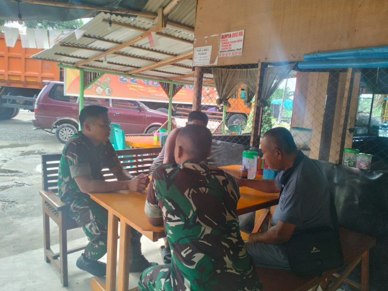 Babinsa Koramil 03/Minas Sosialisasikan Pentingnya Kesehatan Bagi Warga di Kampung Minas Barat