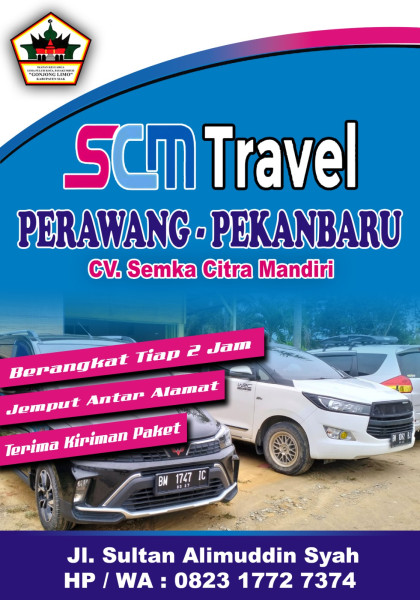 Gonjong Limo Kabupaten Siak Resmi Buka Usaha Travel dengan Nama SCM Ttavel, Siap Layani Perjalanan Nyaman  Terjadwal