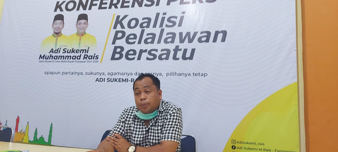 Konperensi Pers Sekretaris Koalisi, Baharudin :  SS Bukanlah Tim Sukses Paslon No 4