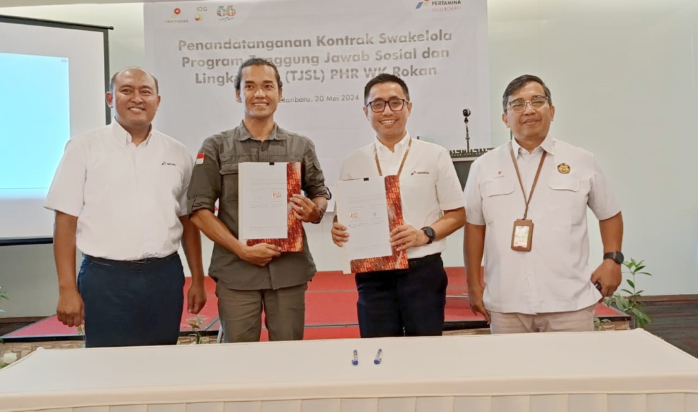 Perkuat Program TJSL, PHR Jalin Kerja Sama dengan Mitra Pelaksana Riau