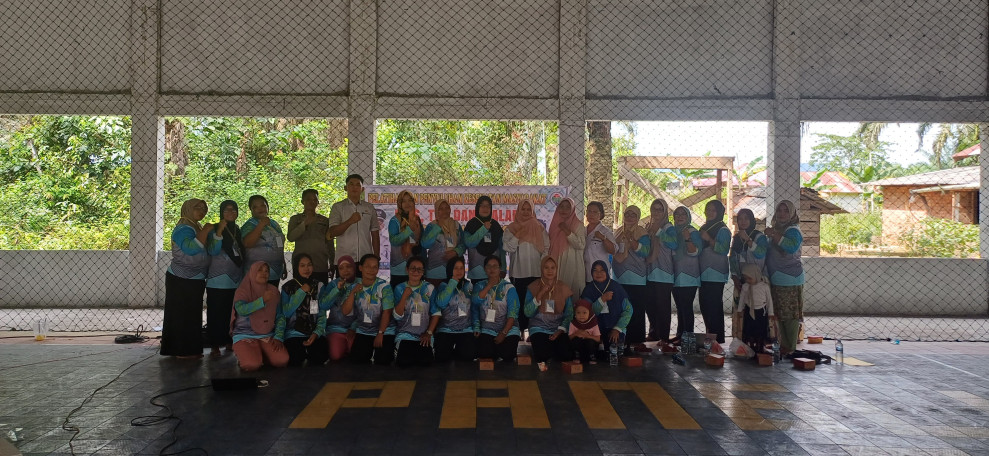Cegah AIDS, TBC & Malaria Pemdes Sungai Akar Adakan Penyuluhan dan Pelatihan