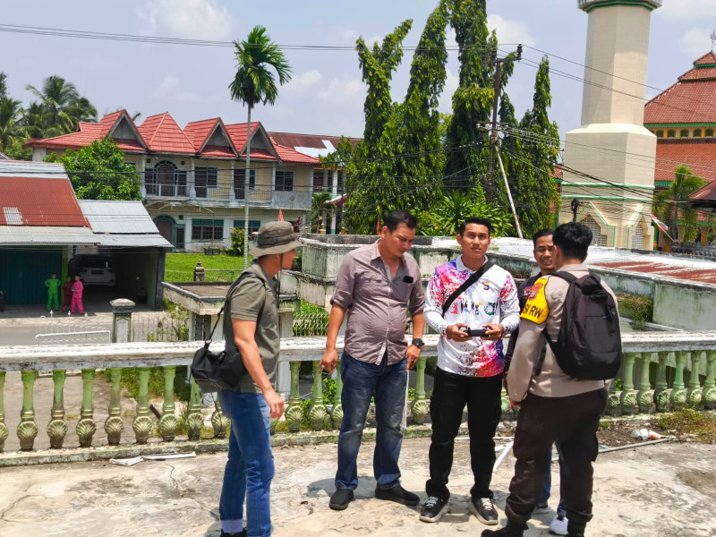 Cegah Peredaran Narkoba di Kampung Tangguh, Polres Inhu Laksanakan Patroli Udara