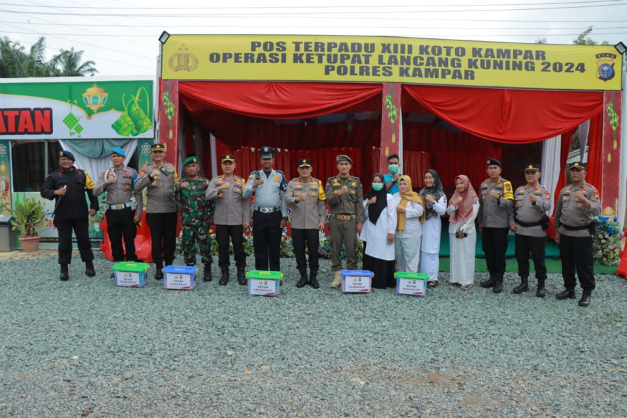 Kunjungi Pospam XIII Koto Kampar, Begini Arahan Wakapolda Riau!
