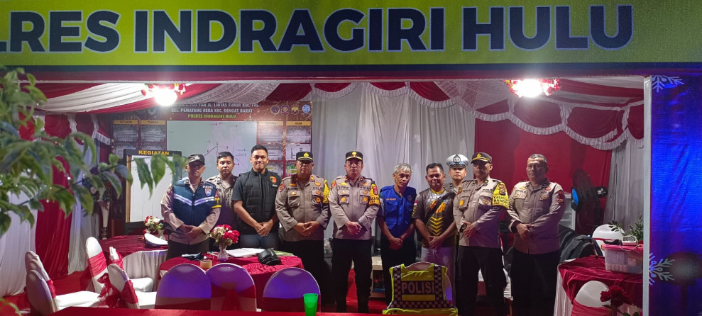 Maksimalkan Pelayanan Nataru, Wakpolres Sidak Langsung ke Pospam dan Posyan