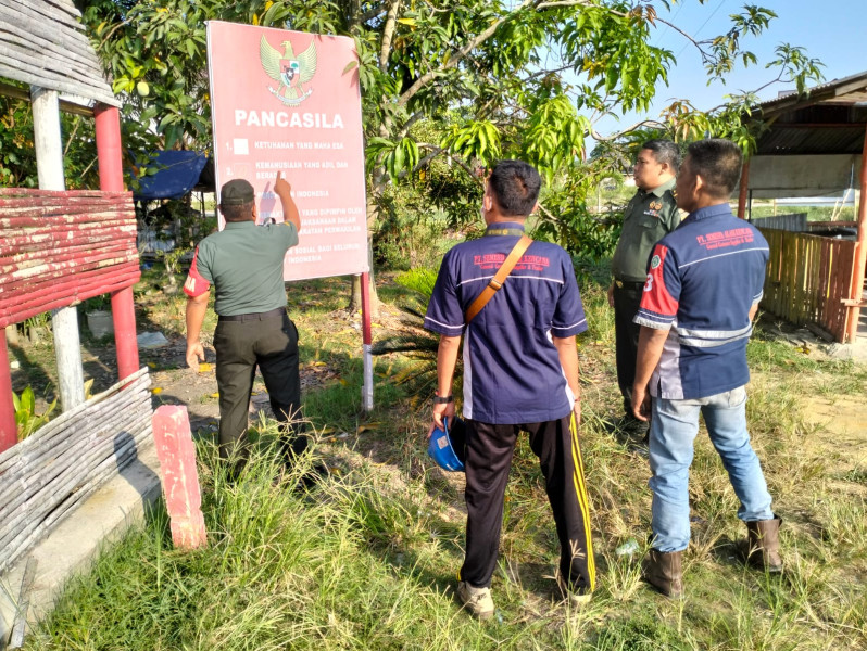 Giat Komsos, Babinsa Koramil 04/Perawang Rutin Sosialisasikan Nilai-nilai Pancasila Kepada Warga Binaan