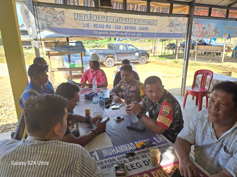 Polsek Minas Terus Intensifkan Sambang Warga Jelang Pilkada 2024