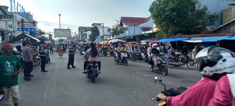 Jaga Kekhusyukan Selama Ramadhan, Polres Inhu Siagakan Personelnya di Tempat Ibadah dan Keramaian
