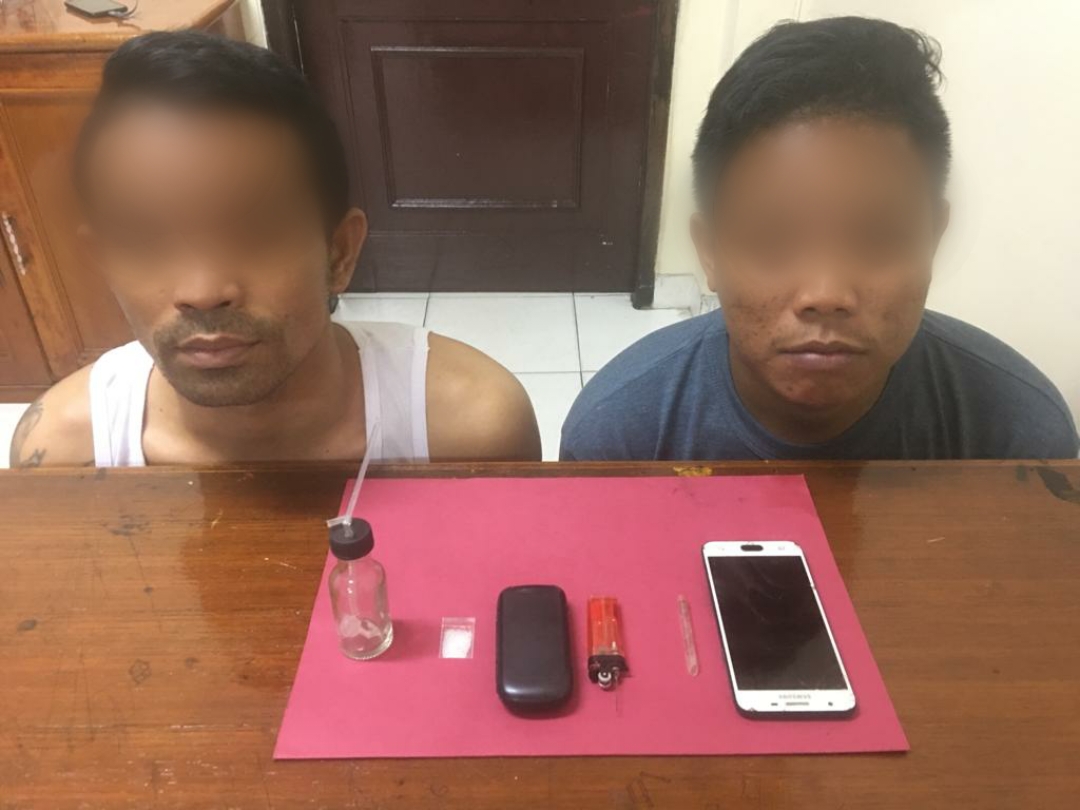 Polisi Kembali Tangkap Dua Lelaki Pengguna Shabu Di Dayun Siak