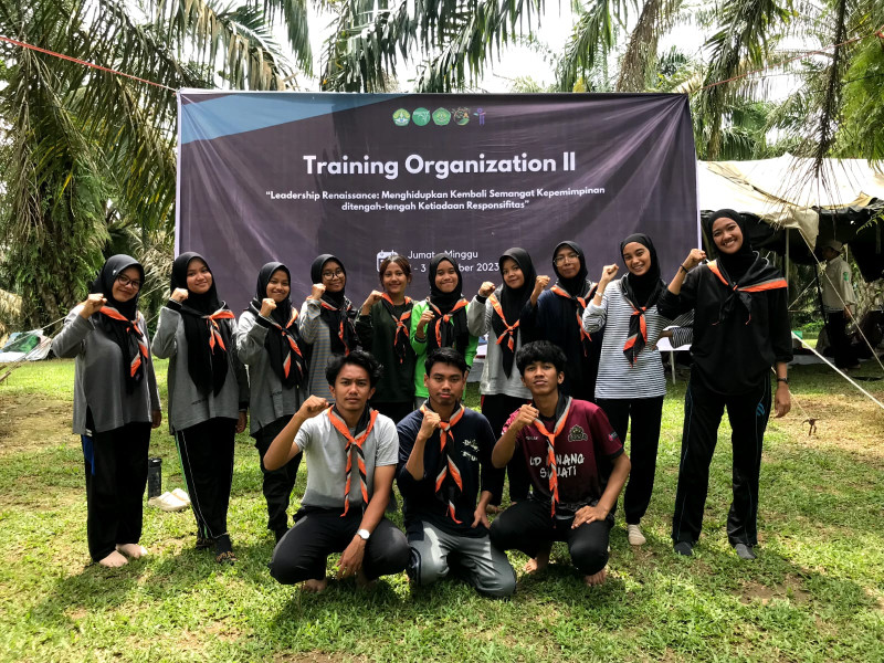 BEM Fakultas Pertanian UNRI Bangun Kepemimpinan Unggul dan Daya Diri Melalui Training Organization II Di Pulau Cinta, Kampar