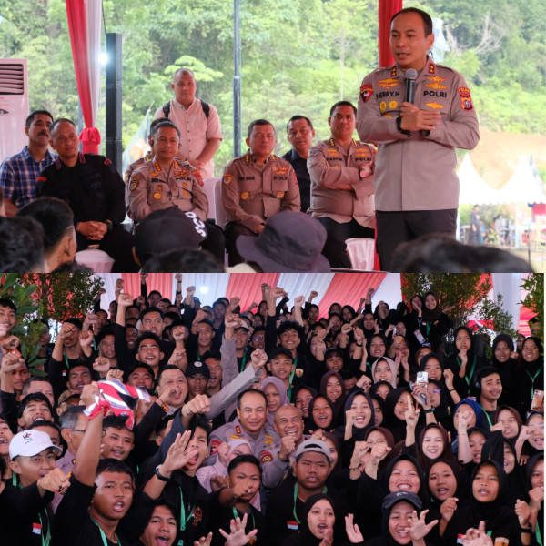 Kapolda Riau Irjen Pol Dr. Herry Heryawan Gaungkan Green Policing di Jambore Karhutla 2025