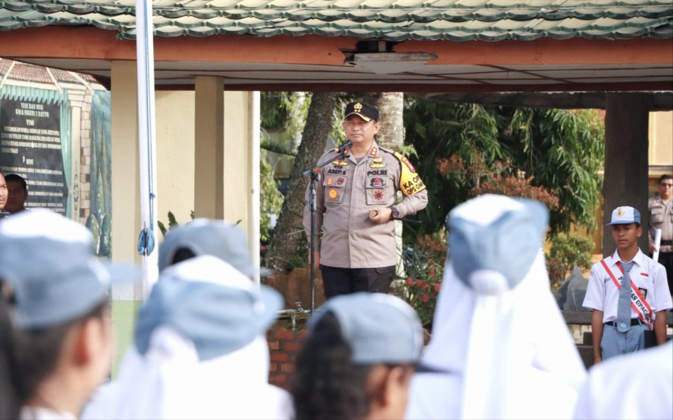 Polres Siak Motivasi Siswa SMA N 1 Dayun: Jadi Pemilih Cerdas dan Hindari Hoax