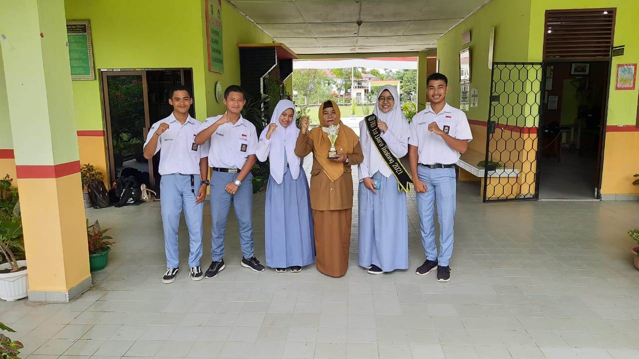 Siswi SMA N 1 Minas Raih Juara 2 Festival Bujang Dara Tualang 2021 Sekabupaten Siak
