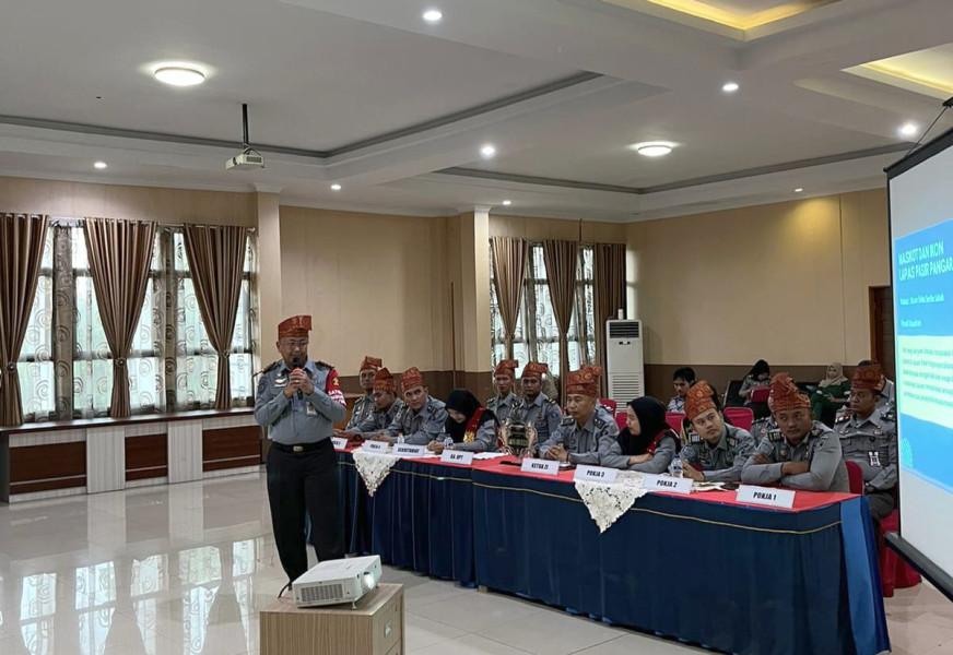 Lapas Pasir Pengaraian Terus Tetap Serius Wujudkan Zona Integritas