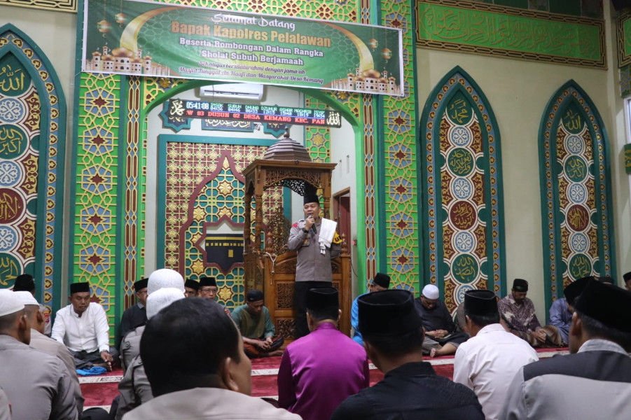 AKBP Suwinto Pimpin Subuh Keliling Harmoni, Gelorakan Persatuan Menjelang Pilkada 2024