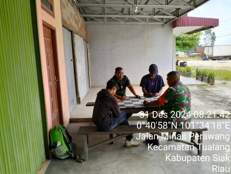 Babinsa Koramil 04/Perawang Sukses Sosialisasikan Kesehatan di Kampung Perawang Barat