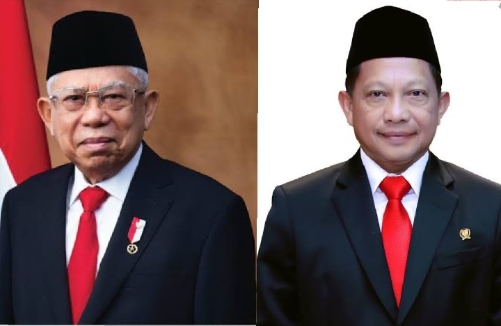 Pemkab Rohul Ikuti Vidcon Dengan Wakil Presiden RI KH Ma'ruf Amin