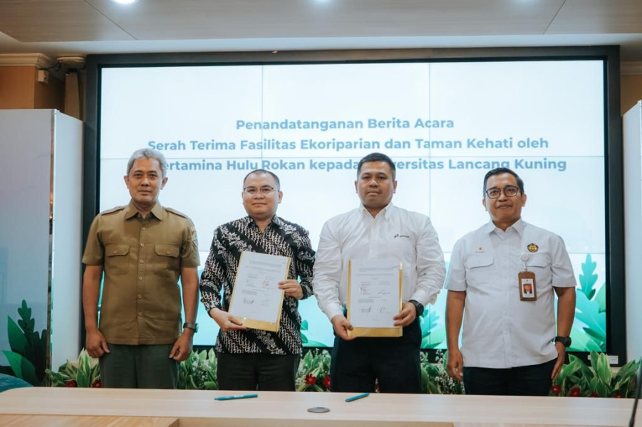 Komitmen Nyata Lestarikan Lingkungan, PHR Serahkan Ekoriparian Patra Lancang Kuning dan Taman Kehati ke UNILAK