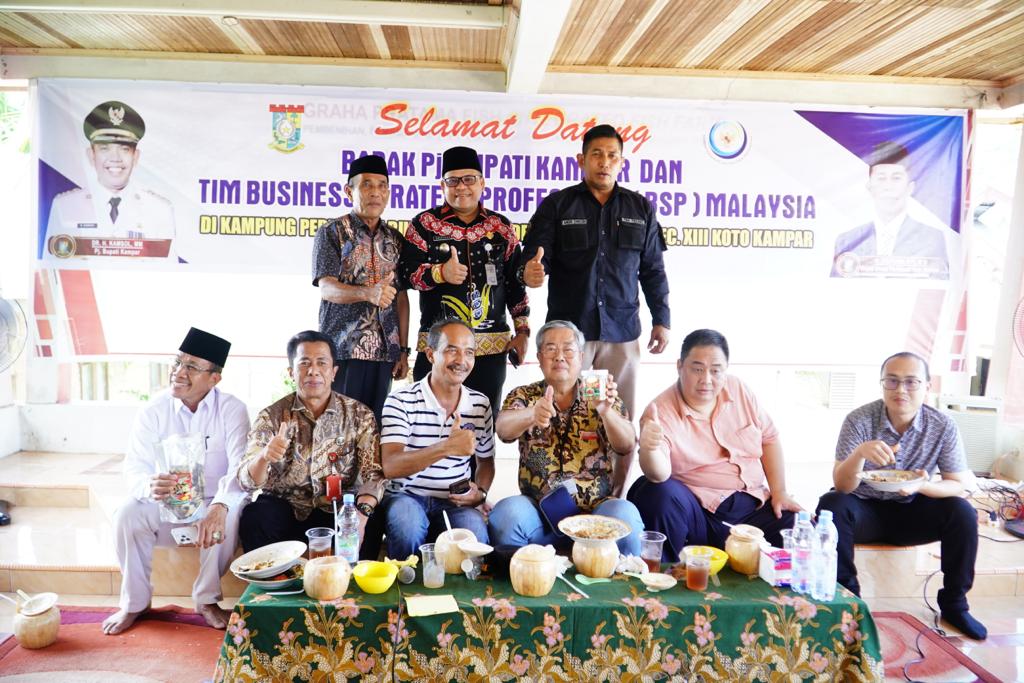 Ketua BPS Malaysia, low Jion Jack ; Abon Patin Koto Masjid Sudah Bisa Ekspor