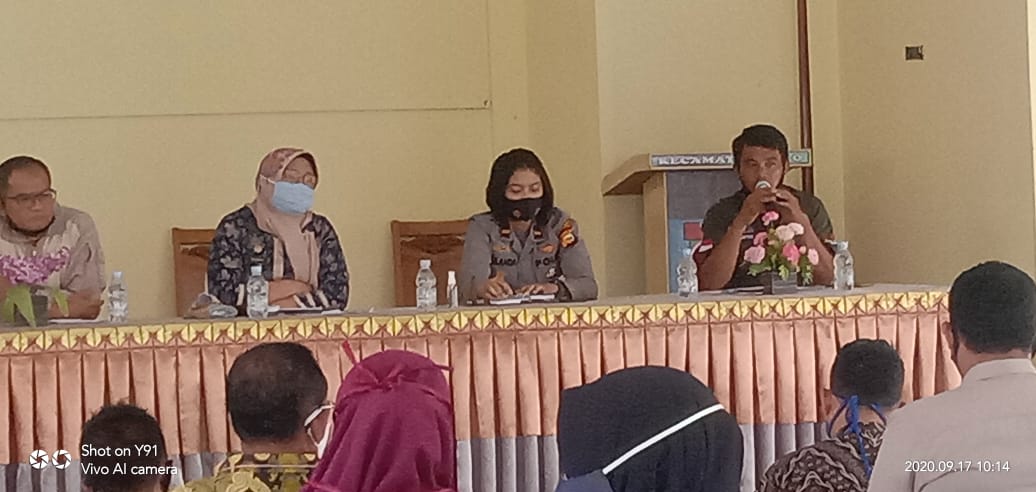 Kapolsek Cantik Ini Masih Lajang, Peserta Sosialisasi Perbup Tertawa Sambil Ucapkan Alhamdulilah