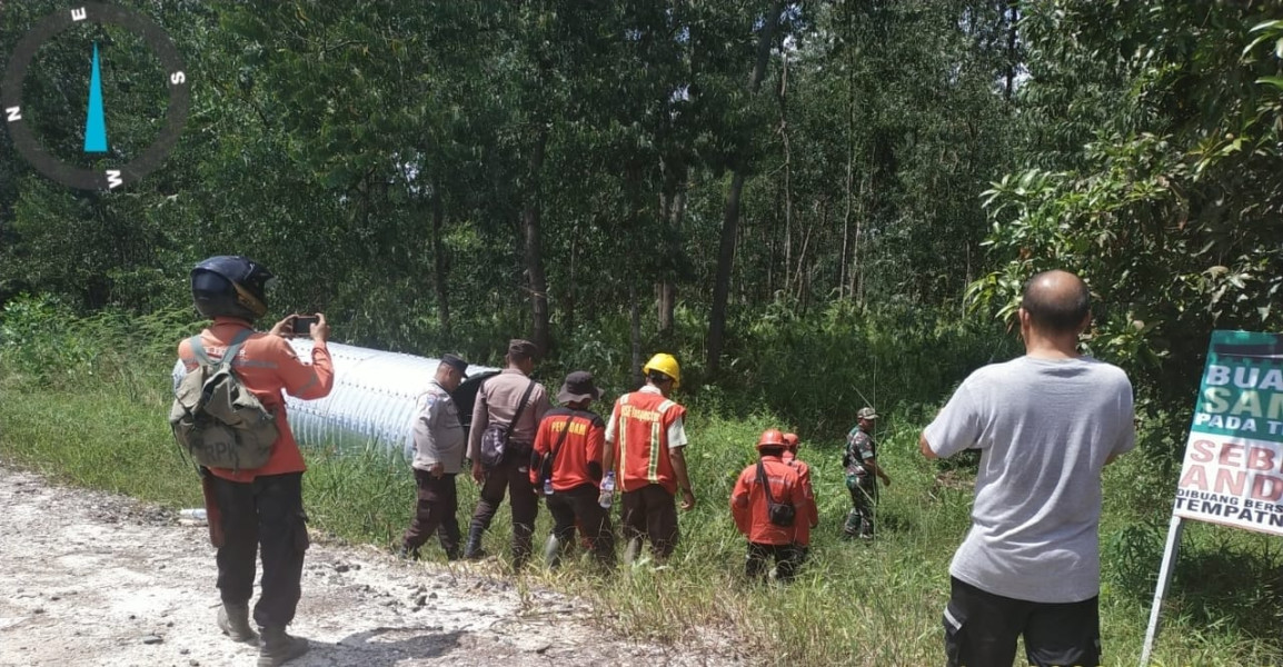 Babinsa Koramil 03/Minas Tingkatkan Patroli Karhutla, Ajak Masyarakat Minas Barat Jaga Lingkungan.