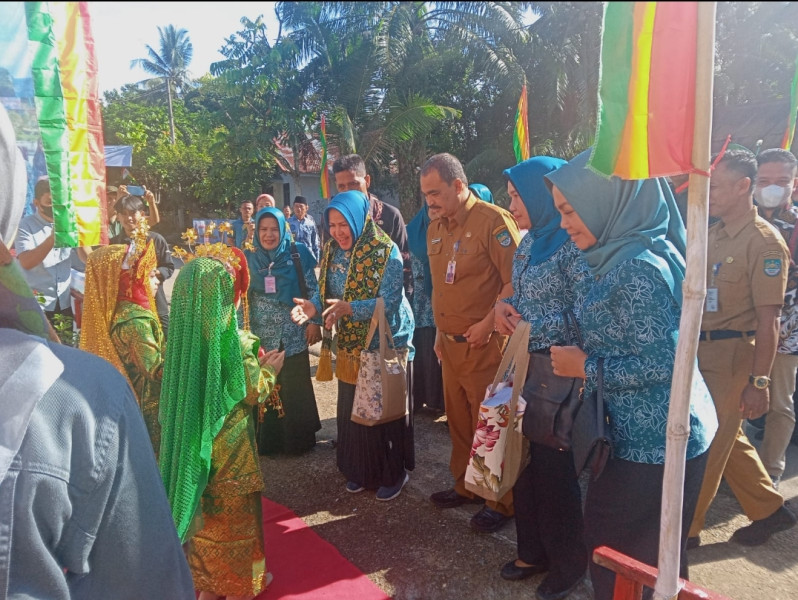 Penilaian Lomba Dalam Rangka HKG Provinsi Riau Tahun 2023 Di Desa RTB
