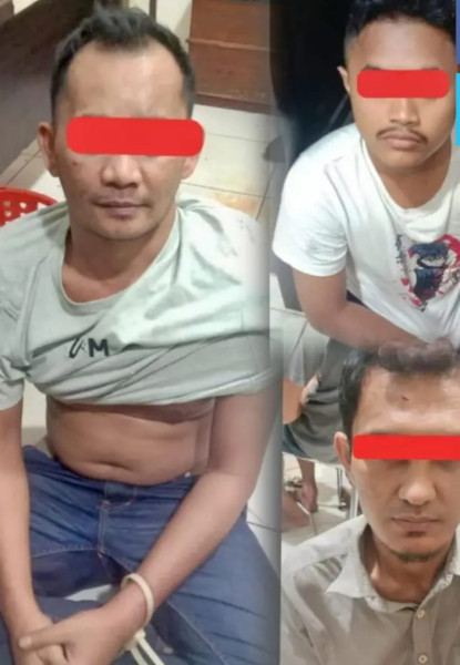 Tiga Pelaku Curanmor Dibekuk Tim Opsnal Polres Pelalawan di Pekanbaru, Satu Unit Honda Verza Disita