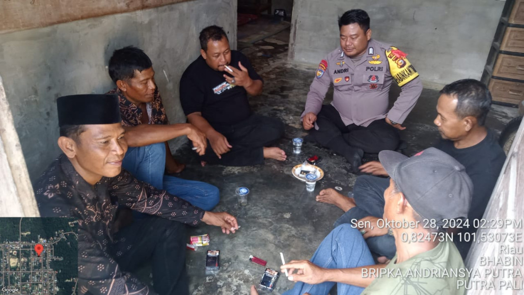 Polsek Minas Gelar Sambang Warga, Jalin Silaturahmi dan Jaga Kondusivitas Jelang Pilkada
