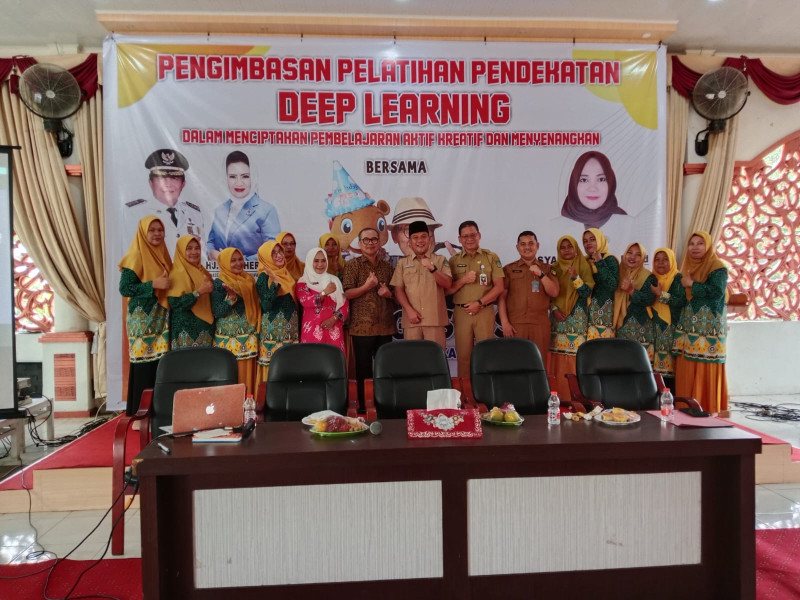 Pemkab Rohul Gelar Pelatihan Deep Learning Untuk Guru TK