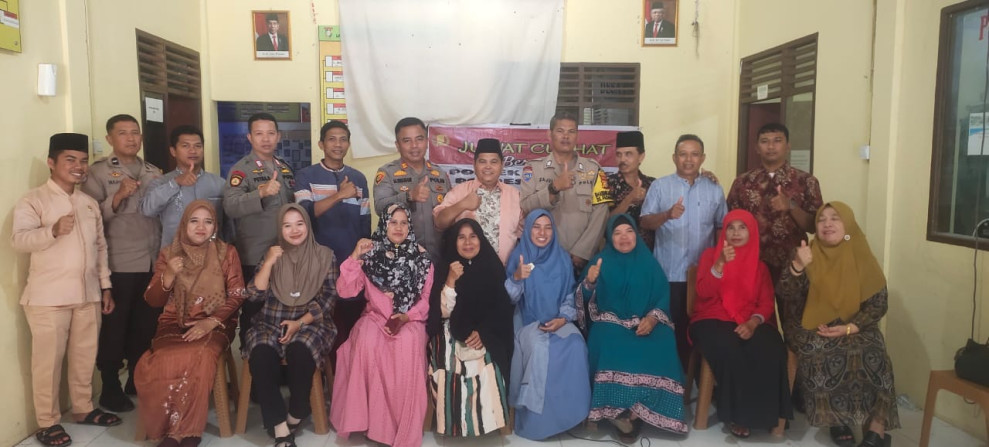 Jum'at Curhat, Polsek Tambang Dengarkan Keluhan Masyarakat Deaa Padang Luas