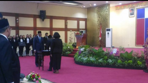 Asisten I Setda Provinsi Riau hadiri Sertijab Kepala Kantor BI Perwakilan Riau