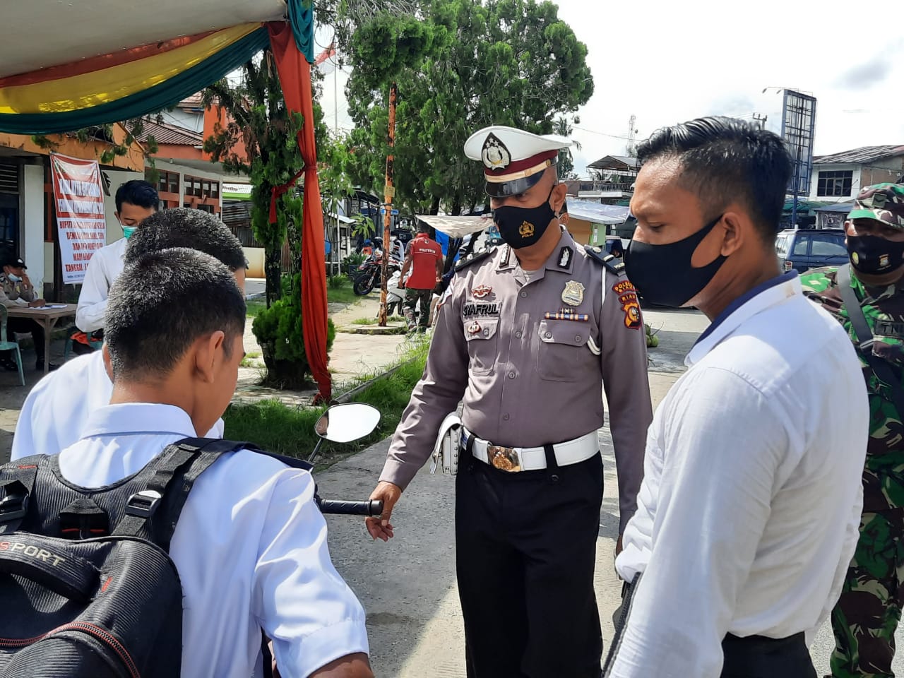 10 Warga di Minas Kembali Didapati Tak Patuhi Protokol Covid-19 Oleh Tim Yustisi