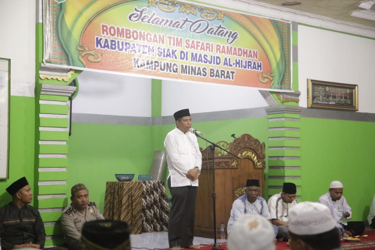 Tim Safari Ramadhan Sekda TS Hamzah Kunjungi Minas Barat