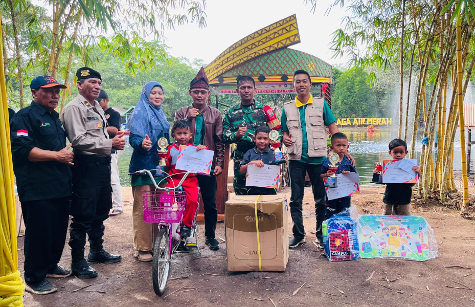 Festival Pacu Sampan 2025 Sukses digelar, Kades Tanjung : Terimakasih PT. ITA