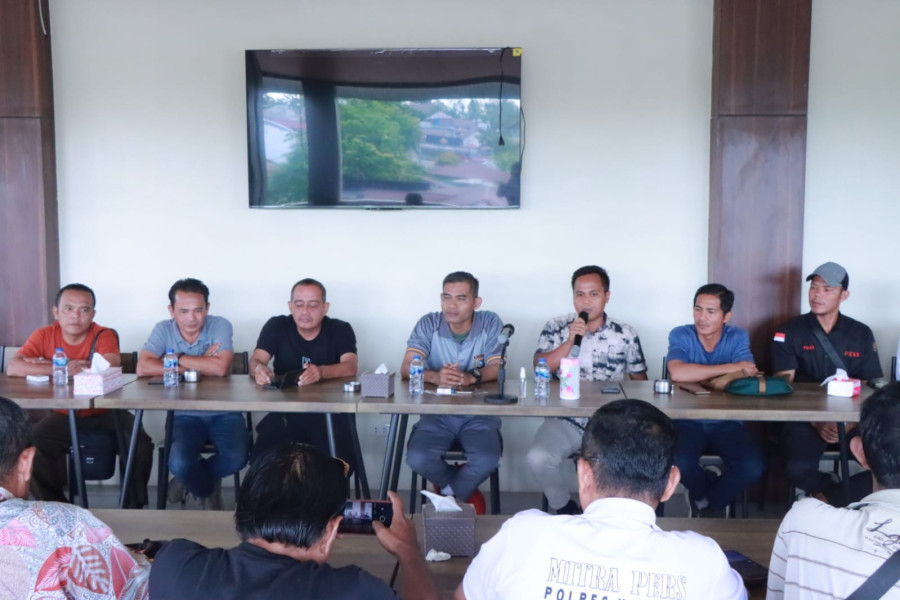 Polres Kampar Jalin Sinergi dengan Awak Media,  Wujudkan Polri untuk Masyarakat