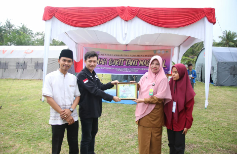 Mahasiswa Fakultas Pertanian se Nusantara, Taja Kegiatan (KBTN) Di Kecamatan Bungaraya