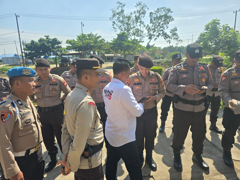 Propam Polres Inhu Sidak 2 Polsek, Pastikan Netralitas dan Penampilan