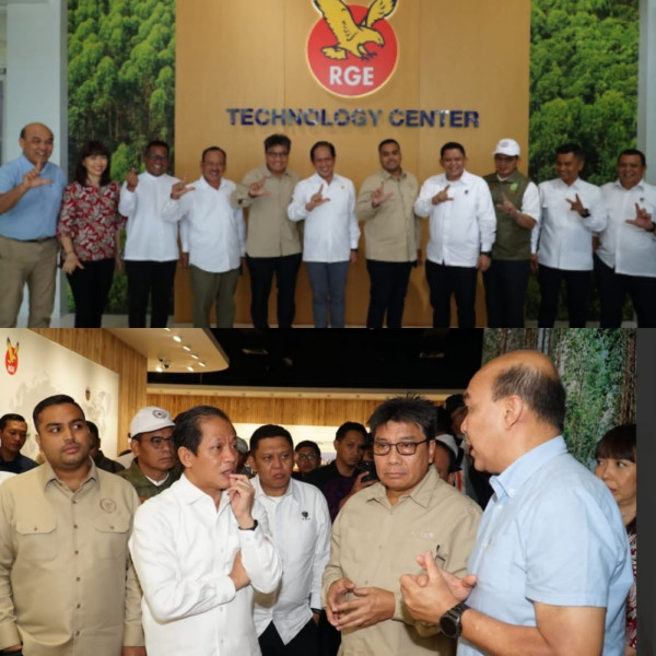 Menteri Lingkungan Hidup Apresiasi Komitmen Hijau PT RAPP dalam Kunjungan ke Pangkalan Kerinci