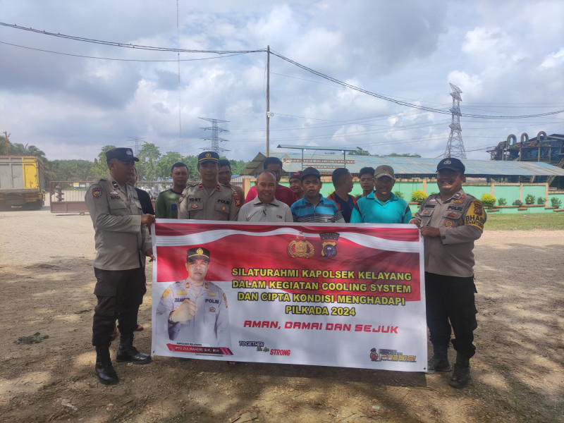 Pesan Damai Polsek Kelayang Untuk Buruh Pabrik