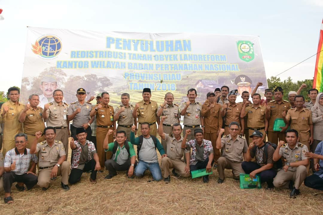 Tanah Sumber Kesejahteraan Rakyat  9 kampung ini dapat jatah lahan pertanian.