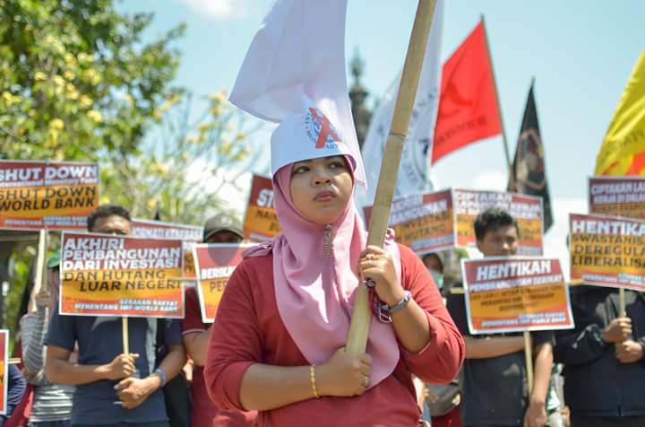Pembaru Riau Kandis Turut Meramaikan Konferensi Rakyat Dunia Menentang IMF WB