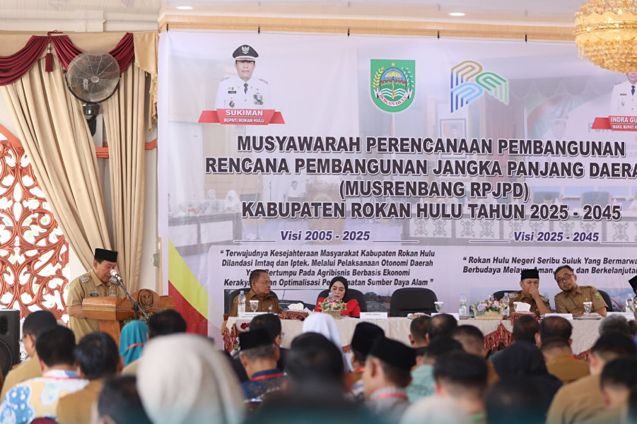 Pemkab Rokan Hulu Laksanakan Musrenbang RPJPD Tahun 2025-2045