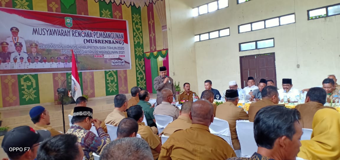 Musrenbang Kecamatan Kandis Sampaikan Ratusan Usulan Mencakup Insfratruktur, Ekonomi & Sosial Budaya