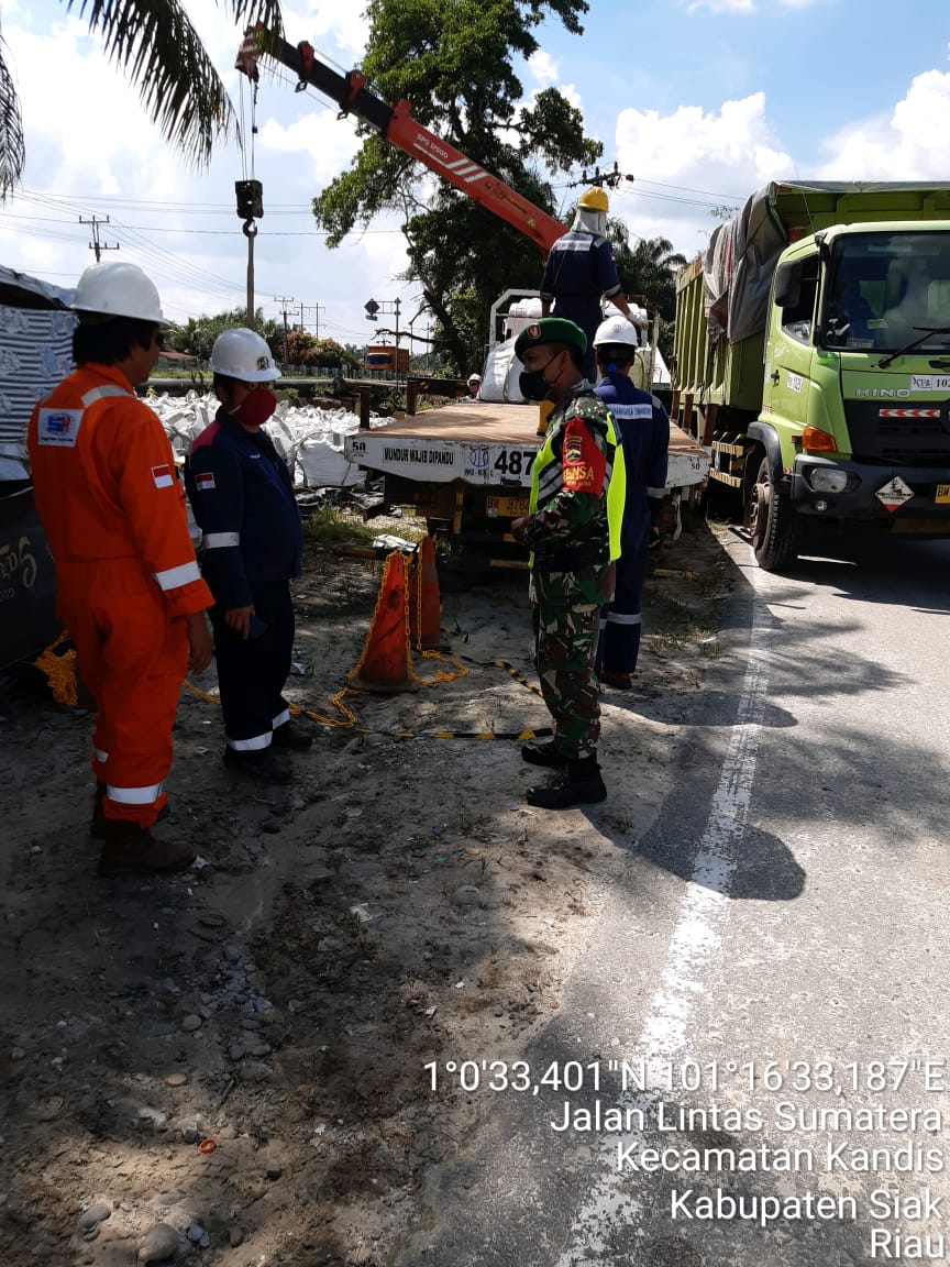 Kopda I Ketut Libatkan Pekerja CPI Taja Patroli Aset Di Kampung Binaan