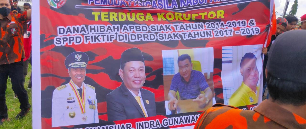 Ratusan PP Datangi Kejari & DPRD Siak Minta Dugaan Korupsi Dana Hibah Serta SPPD Fiktif Diusut