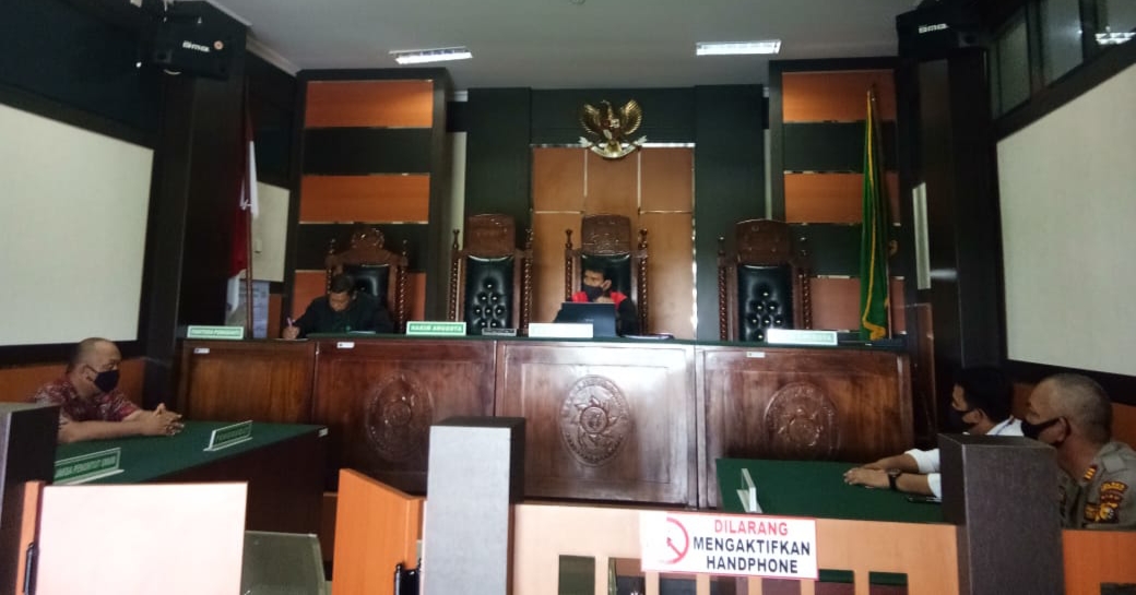 PN Pasir Pengaraian Menggelar Sidang Praperadilan Dengan Agenda Pembacaan Amar Putusan
