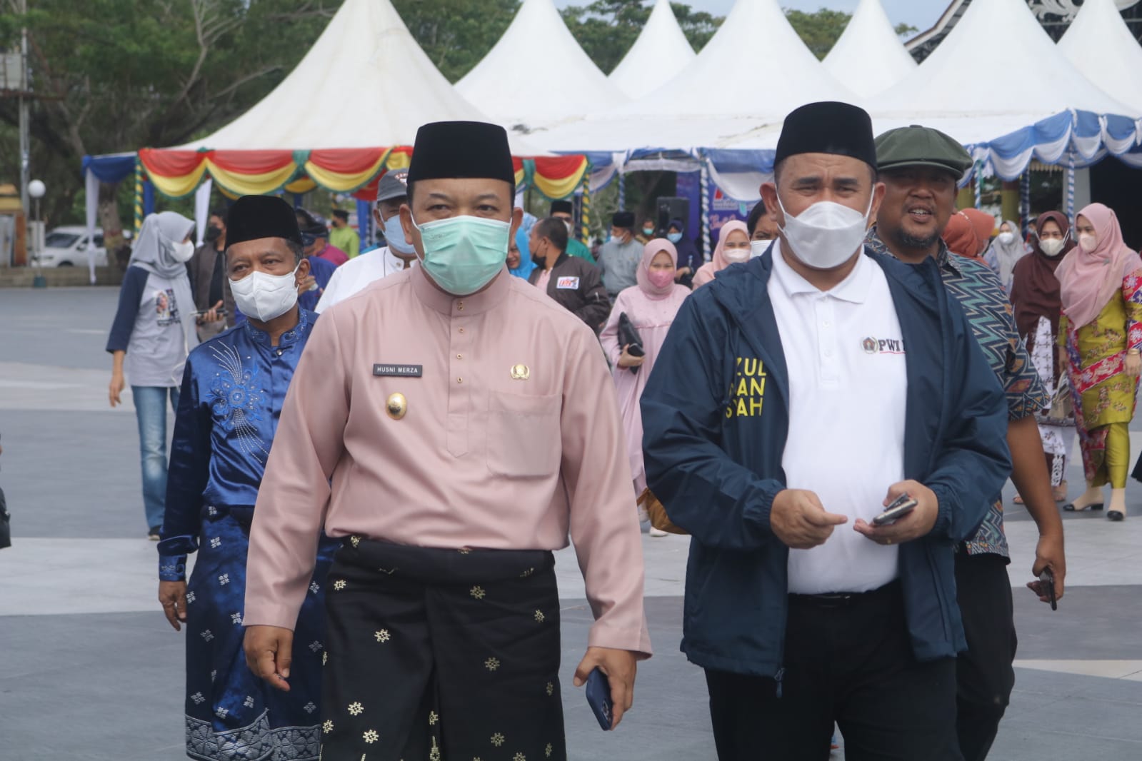 Wabup Siak Buka Bazar UMKM Sempena HPN Tingkat Provinsi Riau dan HUT PWI ke-76