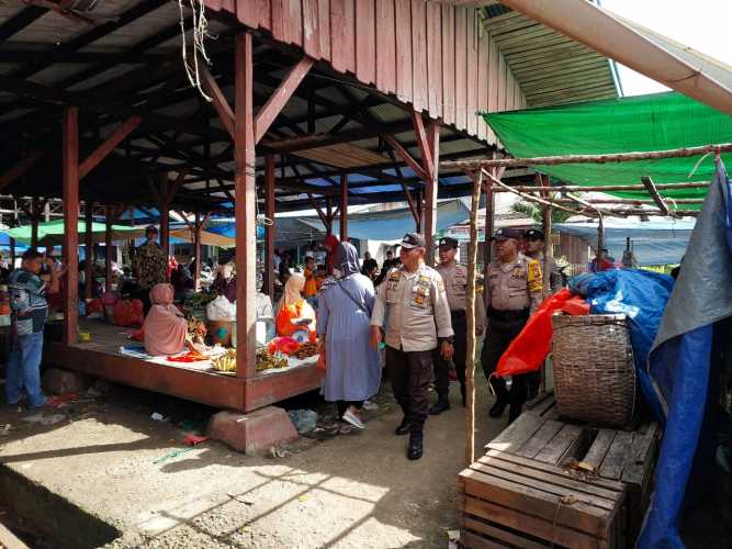 Pastikan Rasa Aman , Polsek Kuala Kampar Giat Rutin KRYD