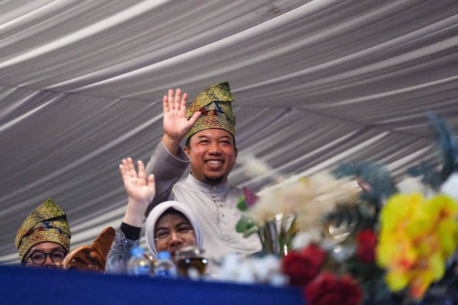 Hadiri Malam Pembukaan MTQ XLI Provinsi Riau di Rengat, Ini Pesan Husni Merza Kepada Kafilah Siak