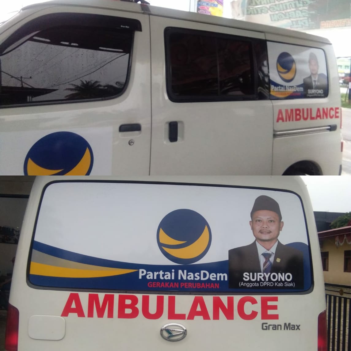 Dewan Suryono Siagakan Ambulans Geratis Bagi Masyarakat Kecamatan Minas